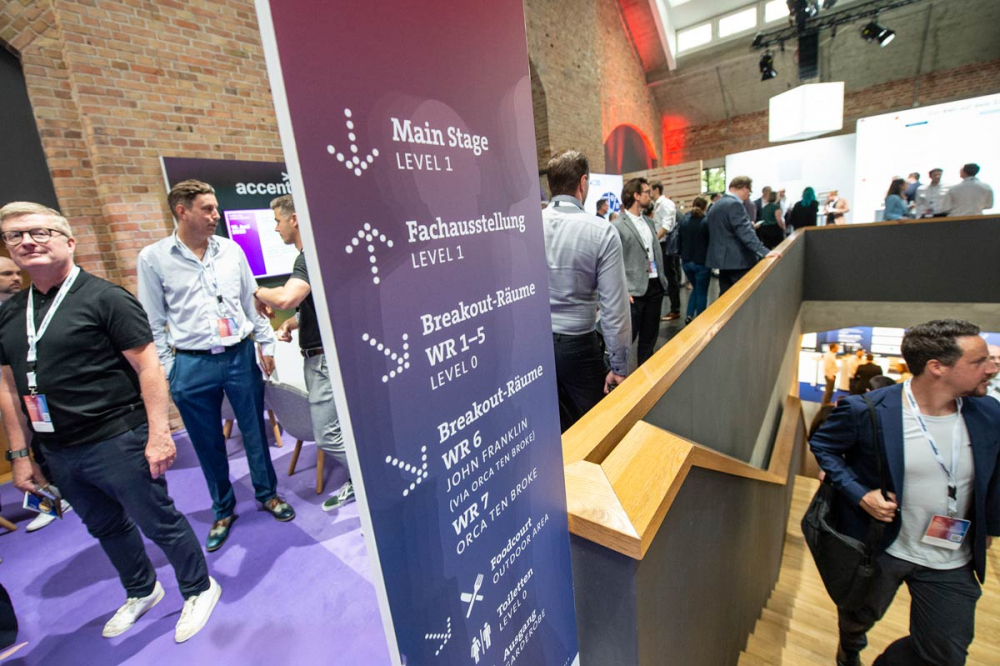Foyer auf dem Zukunftskongress 2023