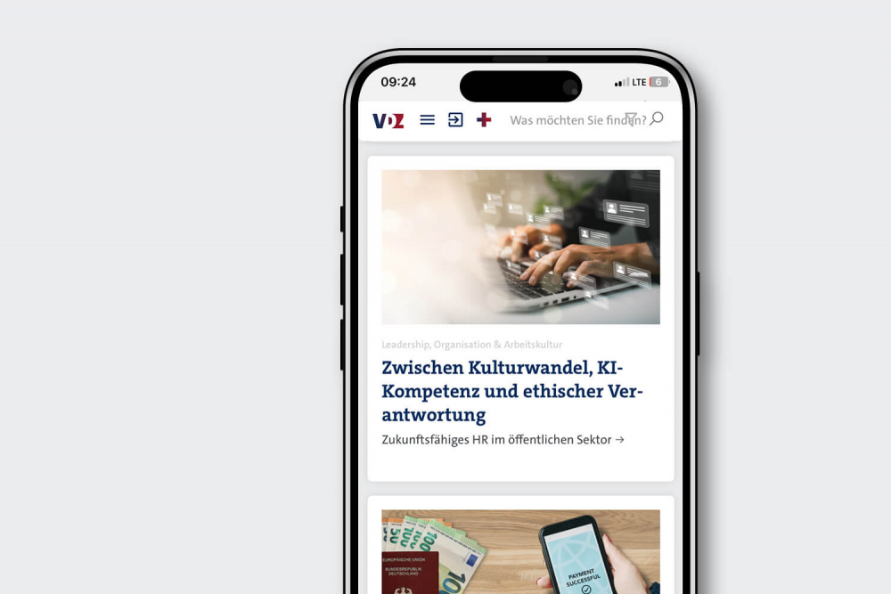 VDZ Verwaltung der Zukunft, Fachportal