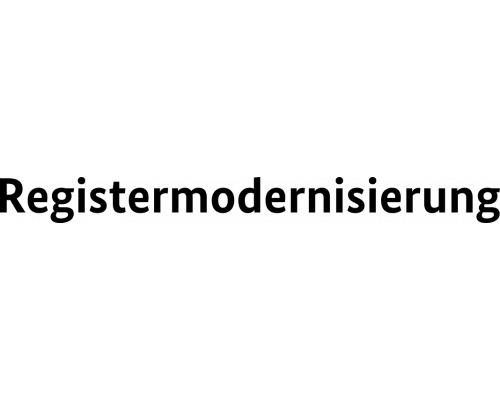Logo Gesamtprojekt Registermodernisierung